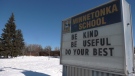 Louis Riel School Division (LRSD) is proposing changes at two schools: turning Minnetonka School into a Kindergarten to Grade 4 school, and Darwin School into a Grade 5 to 8 school. (Source: Taylor Brock/CTV News Winnipeg)