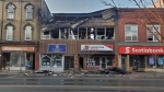 Damage is extensive after a fire in Aylmer on March 20, 2023. (Source: Aylmer police)