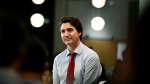 Prime Minister Justin Trudeau speaks during a town hall session at Kinaxis, a Kanata-based software company in Ottawa on Monday, March 20, 2023. THE CANADIAN PRESS/Justin Tang