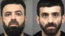Two of the four suspects charged in connection with Peel police's 'prolific' auto theft bust. (Peel Regional Police)