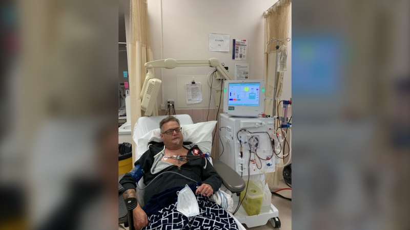 Erick Zabos has to drive 125 kilometres for his dialysis treatment and says rising costs are putting his treatment at risk. (Photo supplied)