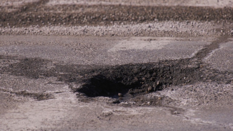 To permanently fix potholes, crews need dry pavement and warm weather, and that's been tricky this winter season, with the constant battle between freeze and thaw.