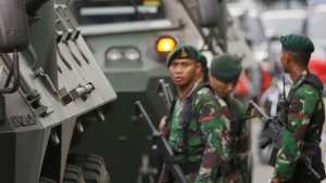 Indonesian soldiers