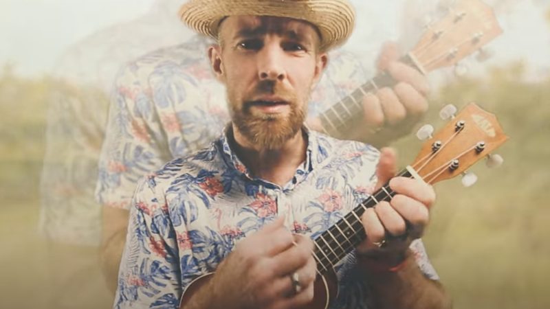 Chris Gormley can be seen in this image from his music video for his new song “Good Morning.” (Source: The Whiskey Hunter/YouTube) 
