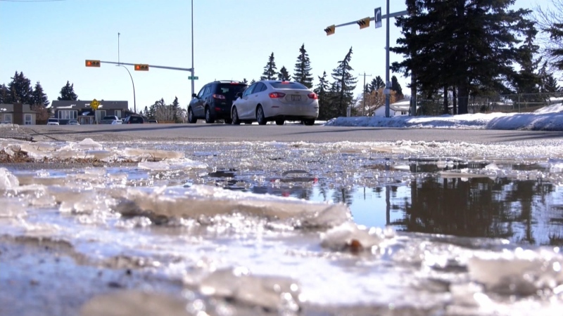 Shedding snow a struggle for Calgary this year