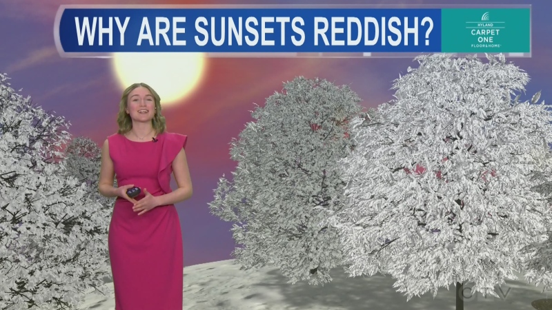 Katie Behun explains why sunsets appear reddish. March 22/23 (CTV Northern Ontario)