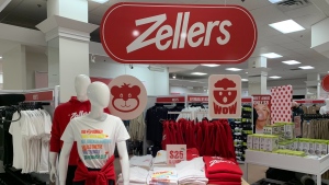 The Zellers in Cambridge has officially opened amid a wave of nostalgia. (Krista Simpson/CTV News)