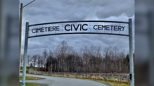 Civic Memorial Cemetery on Second Avenue in Sudbury. (Ontario Genealogical Society)
