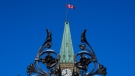 The Peace Tower is pictured on Parliament Hill in Ottawa on Tuesday, Jan. 31, 2023. THE CANADIAN PRESS/Sean Kilpatrick
