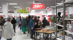 Shoppers at Zellers at Kingsway Mall in Edmonton on March 23, 2023.