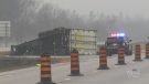  Fatal crash closes Hwy 401 for hours 
