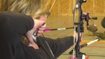 Joanne Corbet is one of about 20 women who will take part in the 3-D National indoor archery championship. She says that's a pretty good number but she'd like to see even more women take up the sport.