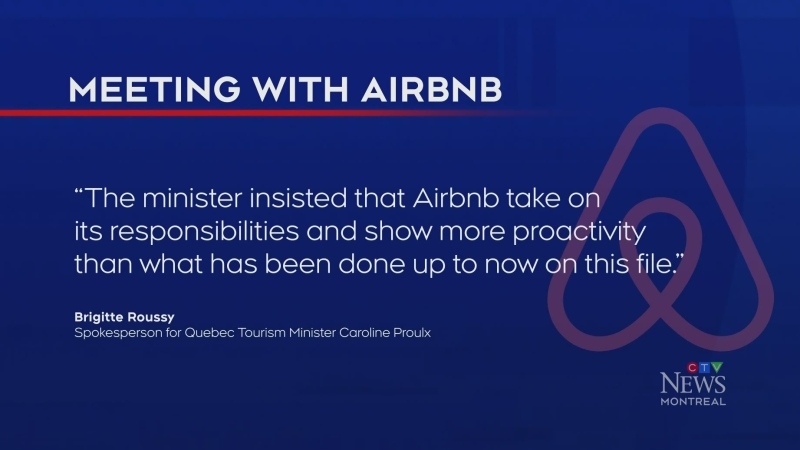  Quebec wants Airbnb held accountable 