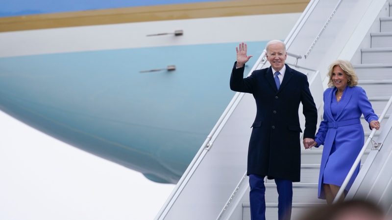 LIVE as it happens: Biden arrives in Ottawa
