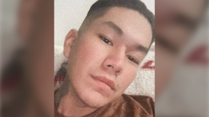 Police describe Mack as a First Nations man with black hair and brown eyes. He stands 5'10" and weighs 200 pounds, and was last seen wearing a burgundy hoodie with white writing, dark pants and a toque. (Merritt RCMP)