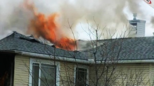 A person was reported missing during a March 24, 2023, fire in northwest Calgary, which spread to a second residence. 