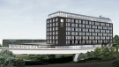 A rending of the proposed Alt Hotel at the Ottawa International Airport. (City of Ottawa/report)