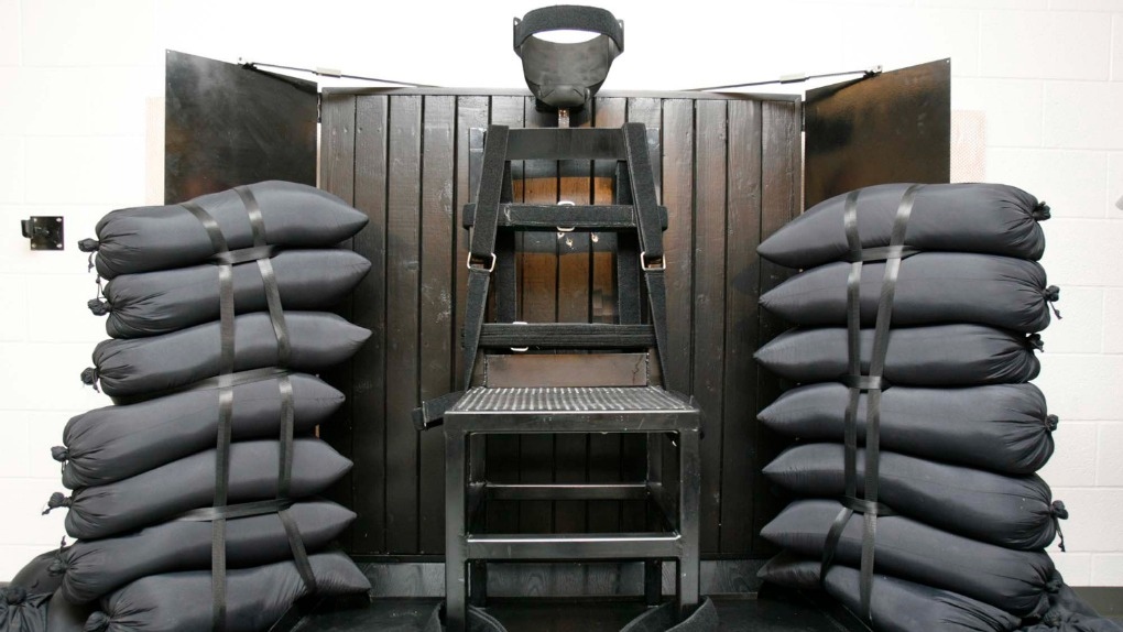 the execution chamber at the Utah State Prison