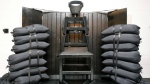 A chair sits in the execution chamber at the Utah State Prison on June 18, 2010, after Ronnie Lee Gardner was executed by firing squad in Draper, Utah. (Trent Nelson/The Salt Lake Tribune via AP, Pool, File)