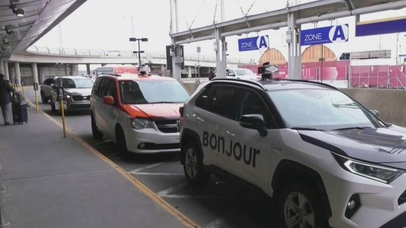 Illegal taxi troubles at Montreal airport