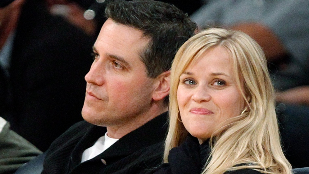 Reese Witherspoon and Jim Toth on March 8, 2013
