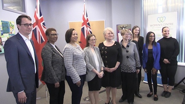 Ontario government makes announcement in Newmarket, Ont., on Mon., March 27.2023 (CTV News/Catalina Gillies)