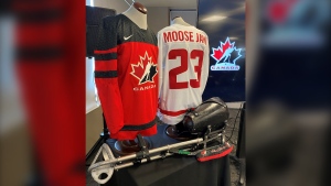 The World Para Ice Hockey Championships will be held in Moose Jaw at the end of May. (Gareth Dillistone / CTV News) 
