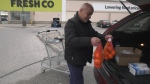 Shoppers say they’re growing tired of sticker shock at the grocery store in Windsor, Ont. on Monday, Mar. 27, 2023. (Travis Fortnum/CTV News Windsor)
