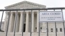The Supreme Court building is seen on Capitol Hill, Monday, March 27, 2023, in Washington. (AP Photo/Mariam Zuhaib)
