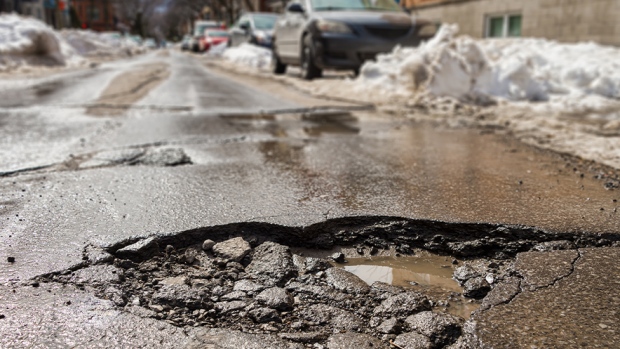 Spring thaw can lay bare a profusion of potholes and other issues with Ontario’s roads. (CAA)