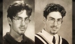 Robert Steven Wright, seen in photos close to the time of Renee Sweeney's murder in January 1998, is on trial for second-degree murder in Sudbury. (File)