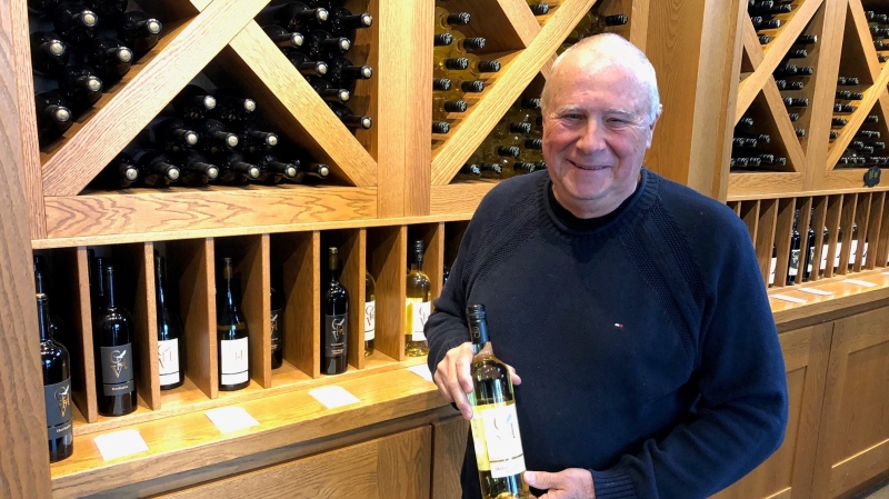 Cooper’s Hawk Vineyards founder, president and co-owner is expecting a good crop this year in part due to the long range weather forecast in Harrow, Ont. on March 27, 2023. (Gary Archibald/CTV News Windsor)