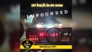 Middlesex County OPP stopped a driver who was allegedly travelling 137 km/h in a posted 50 km/h zone in Middlesex Centre in March 2023. (Source: OPP West Region/Twitter)