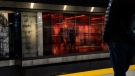 Passengers pass through a platform on a subway stop in Toronto, Jan. 27, 2023. THE CANADIAN PRESS/Chris Young