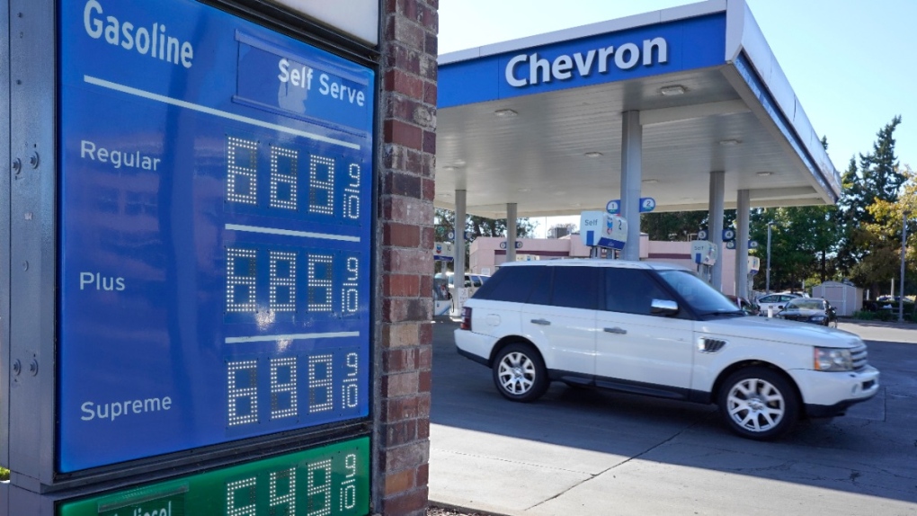 California gasoline prices in Sept. 2022