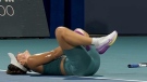 Andreescu hurt during Miami Open