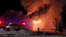 Video of Noelville house engulfed in flames