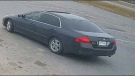 A Honda Accord with a Saskatchewan licence plate is pictured in an undated image. RCMP say the vehicle is connected with the death of James Giesbrecht last year and was seen in the Brandon area between Oct. 5 and Oct. 13, 2022. (RCMP Handout)