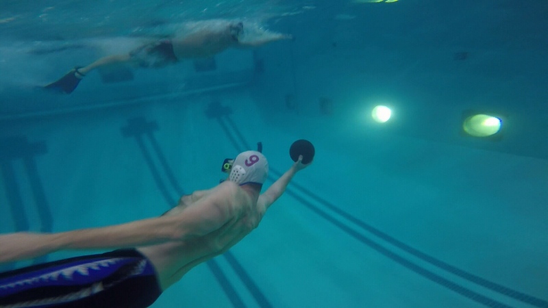 Underwater football loses recognition in province