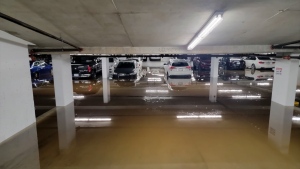 Tower residents affected by flood
