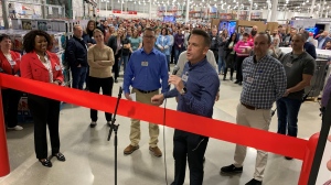 The new Costco in south London opened its doors at 7 a.m. on March 29, 2023. (Bryan Bicknell/CTV News London)