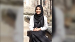 Khadija Waseem, shown in a handout photo, loves tea and coffee, so when she told colleagues she was savouring her last cup in preparation for Ramadan's fasting period, they were quick to tease her. (THE CANADIAN PRESS/HO-Petros Bleyan)
