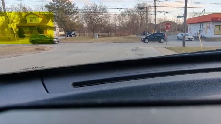 Windsor police say a driver failed to stop at a stop sign in Windsor, Ont. (Source: Windsor police)