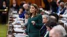 Deputy Prime Minister and Minister of Finance Chrystia Freeland delivers the federal budget in the House of Commons on Parliament Hill in Ottawa, Tuesday, March 28, 2023. THE CANADIAN PRESS/Sean Kilpatrick