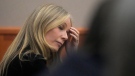 Gwyneth Paltrow sits in court during an objection by her attorney during her trial, Wednesday, March 29, 2023, in Park City, Utah, where she is accused in a lawsuit of crashing into a skier during a 2016 family ski vacation, leaving him with brain damage and four broken ribs. (AP Photo/Rick Bowmer) 