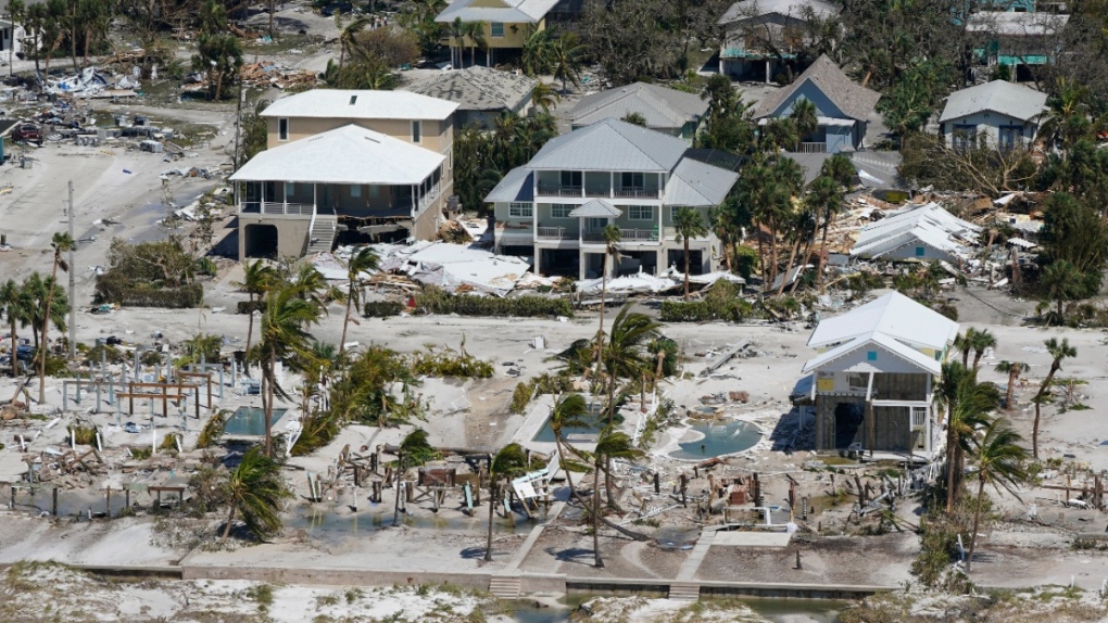 Hurricane Ian aftermath in Fort Myers Beach, Fla.