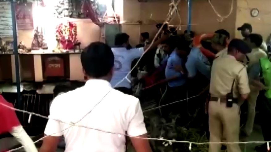 India temple collapse