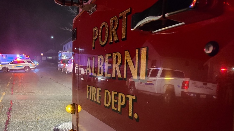 The fires occurred Wednesday evening. (Port Alberni RCMP)