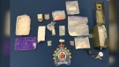 Substances seized by the Brantford police. (BPS)
