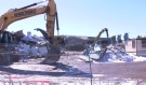 Once viewed as the Sault’s premier ice sheet for minor hockey and figure skating, the W.J. McMeeken Arena is being torn down. (Photo from video)